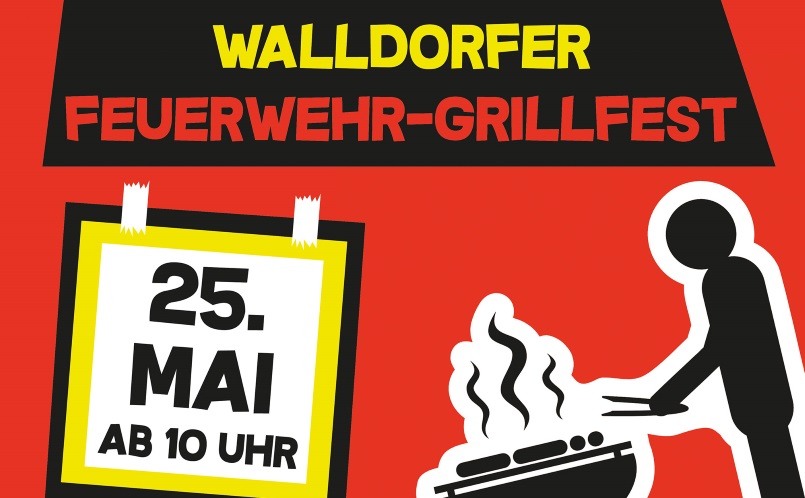 Werbeplakat Grillfest am Vatertag 2017